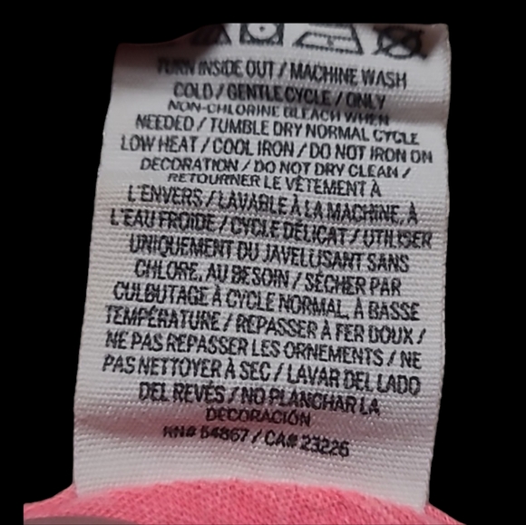 WOMEN'S PINK VICTORIA'S SECRET TANK TOP SHIRT - Picture 5 of 5